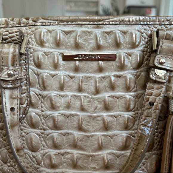 Brahmin Melbourne Collection Mini Asher Satchel - Picture 2 of 7